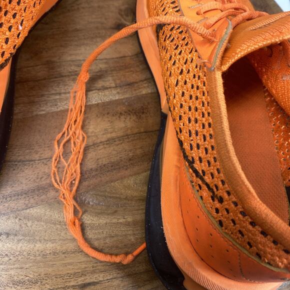 Nike Air Max Flyknit Racer Total Orange Mens Size 8.5 Running Shoes FD0762-800 - Picture 7 of 10